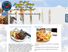 Tablet Screenshot of bandjssteaksandseafood.com